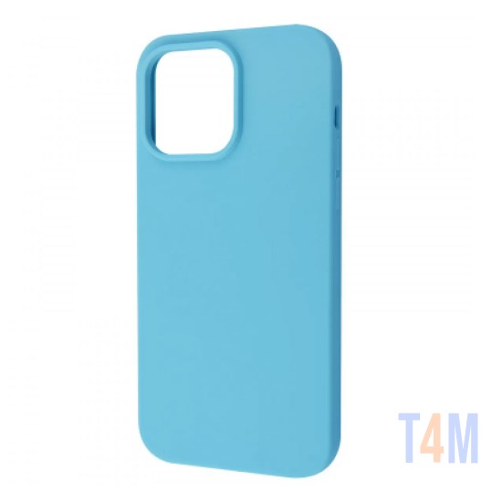 Funda de Silicona para Apple iPhone 14 Azul